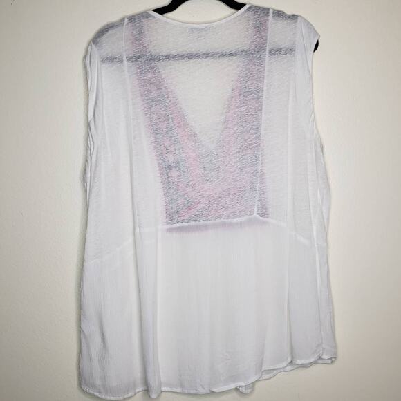 Lucky Brand| Embroidered Aztec Top - Picture 2 of 11